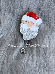 "Beautiful badge reels to add bling to your scrubs, shirt pocket, belt loop, and lanyard. A great gift choice for nurses, teachers, office staff and anyone needing to wear a badge.  Specifics: --2.0\" acrylic blank --Hand glittered and sealed with Epoxy for added protection against wear and tear --Retractable badge reel with clip -Charm is a genuine Crystal No cancelations once order has been placed. No exceptions due to the quick turnaround time." Snowman Badge Reel, Customizable Silver Badge Reel As Gift, Customizable Silver Badge Reel Gift, Scrubs Shirt, Teachers Office, Christmas Badge Reel, Glitter Yeti, Christmas Badge, Personalised Badges