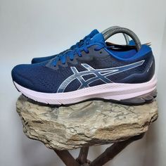 Nwt Asics Gt-1000 11running Shoes Mako Blue/Barely Rose 1012b197 Women Size 6.5. Asics Walking Shoes With Gel Cushioning, Asics Trail Running Sneakers With Synthetic Material, Asics Low-top Trail Running Shoes With Air Cushioning, Asics Running Shoes With Gel Cushioning For Marathon, Asics Synthetic Sneakers For Trail Running, Asics Low-top Trail Running Shoes For Marathon, Asics Running Shoes With Air Cushioning For Marathon, Asics Trail Running Shoes With Boost Midsole For Marathon, Asics Trail Running Shoes For Training With Branded Insole