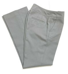 CALVIN KLEIN GRAY DRESS CAREER PANTS NO FABRIC CONTENT LABEL BUT I BELIEVE THESE ARE POLYESTER  WOMEN'S 4 ACROSS WAIST 14 INSEAM 33 RISE 9.5 ACROSS BOTTOM LEG OPENING 9 4 POCKETS  EUC NO COLOR GUARANTEE AS MONITORS DEPICT COLORS DIFFERENTLY PLEASE LOOK AT ALL PHOTOS  AND ASK ANY QUESTIONS BEFORE BIDDING  SHIPPING WILL BE WITHIN 1 BUSINESS DAY OF RECEIVING A VERIFIED PAYMENT. PAYMENT IS DUE WITHIN 3 DAYS OF THE END OF THE AUCTION. ANY PROBLEMS? PLEASE CONTACT ME TO WORK OUT A SOLUTION BEFORE FILI Spring Fitted Gray Dress Pants, Formal Stretch Work Pants With Pockets, Stretch Formal Work Pants With Pockets, Gray Fitted Work Pants With Welt Pockets, Fitted Gray Work Pants With Welt Pockets, Gray Stretch Straight Leg Dress Pants, Gray Stretch Pants For Formal Occasions, Gray Fitted Wide-leg Dress Pants, Gray Fitted Wide Leg Dress Pants