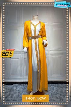 Commuter Solid Color Ethnic Chiffon Dress Muslim Women's Wear Dress Muslim, Women's Wear, Muslim Women, Dress Fabric, Chiffon Dress, Women's Fashion Dresses, Fashion Dresses, Women Wear, Chiffon