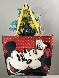 HARVEYS Wanderlust 25th Disney Minnie Mickey Mouse Tote Bag (CONFIRMED ORDER). Track Page Views With Auctiva's FREE Counter Trendy Rectangular Bags For Disney Trips, Disney Mickey Mouse Bags For Gifts, Minnie Mouse Multicolor Travel Bags, Trendy Minnie Mouse Bags For Daily Use, Multicolor Disney Bag With Mickey Mouse Design, Disney Mickey Mouse Bags For Disney Fan Events, Multicolor Disney Mickey Mouse Bag, Disney Minnie Mouse Red Bags, Cute Mickey Mouse Bags For Daily Use