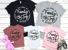 Buy Family Trip 2023 Shirts Matching, Family Vacation Apparel, Weekend 2023 Camping Tees is designed & sold by Bryan Scott. SKU 40206215 listed on 02 09, 2023. Most ship worldwide within 24 hours. Delivery to the United States. Matching Family Vacation Shirts, Group Vacation Shirts, Vacation Shirts Beach, Funny Vacation Shirts, Holiday Tees, Family Vacation Tshirts, Vacation 2024, Cabin Trip, Vacation Tshirts