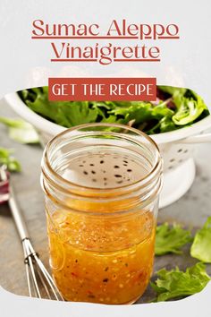 Sumac Aleppo Vinaigrette Vinegrette Salad Dressing, Vinegar Dressing Recipe, House Dressing Recipe, Balsamic Vinegarette, Balsamic Vinegar Dressing, White Balsamic Vinaigrette, Balsamic Vinaigrette Recipe, Vinegar Salad Dressing, Salad With Balsamic Dressing