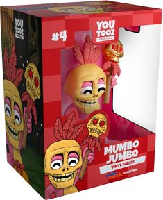 Red Eyes High, Art Packaging, Dancing Pose, Mumbo Jumbo, Banjo Kazooie, Grass Skirt, Evil Witch, Red Rope, Skull Mask