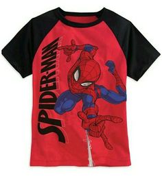 Marvel Spider-Man Boys Short Sleeve Graphic Two-Tone T-Shirt, NWT. Raglan Tee, Custom Hoodies, Superhero Comic, Marvel Spiderman, Kid Tees, Men Boys, Boys T Shirts, Boy Shorts, Fashion Tees