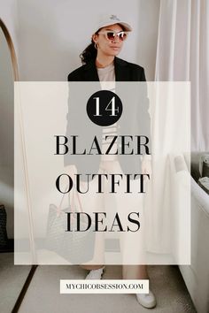 If your blazer outfits have been feeling a little stale lately, or you’re not sure how to style this piece, then this is the post for you. This closet must-have deserves to be worn fashionably and uniquely! Learn how to style this wardrobe piece with these fresh blazer outfit ideas. #blazeroutfitidea #blazerstyle #blazeroutfit #blackblazer White Blazer Outfit Work, Black Blazer Outfit Casual, Blazer And Jeans Outfit Women, Blazer Outfits For Women Casual, Boyfriend Blazer Outfit, Long Blazer Outfit, Black Blazer Casual, Summer Blazer Outfits, Black Blazer With Jeans