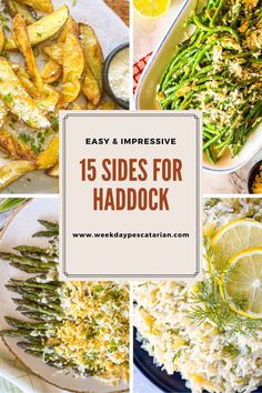 the top five side dishes for haddock