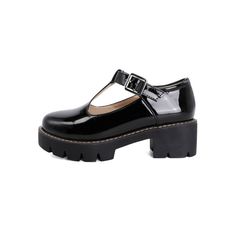 Gender: For Women Style: Fashion,KoreanOccasion: Casual,Party/Club,Office/Career,DressHeel Height: 5cmPlatform Height: 2.5cmSeason: Spring,Summer,Fall/Autumn,WinterPackage Contents: 1 x Shoes (Pair)Size Guide:28 = foot length 18.5-19cm (Foot width=6.5-7cm)29 = foot length 19-19.5cm (Foot width=7cm)30 = foot length 19.5-20cm (Foot width=7-7.5cm)31 = foot length 20-20.5cm (Foot width=7.5cm)32 = foot length 20.5-21cm (Foot width=7.5-8cm)33 = foot length 21-21.5cm (Foot width=8cm)34 = foot length 21 Trendy Heels With Metal Pin Buckle And Round Toe, Black Mary Janes With Metal Pin Buckle, Patent Leather Mary Janes With Round Toe, Platform Mary Janes With Round Toe For Fall, Trendy Platform Mary Janes With Round Toe, Fall Platform Mary Janes With Round Toe, Platform Mary Janes With Patent Leather And Round Toe, Patent Leather Mary Janes With Buckle Closure, Mary Janes With Buckle Closure And Round Toe