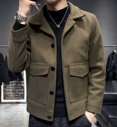 Latest Boys Fashion, Wool Jacket Men, Wool Jackets, Dress Suits For Men