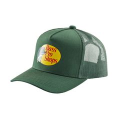 Your young outdoor enthusiast will love our Bass Pro Shops� Logo Mesh Cap for Kids. A bold logo on the front and breathable mesh back make it an instant favorite. Imported.  BPS logo on front;   Twill front with mesh back;   Adjustable closure; Breathable Green Hat For Sports Events, Green Snapback Hat With Logo Patch For Outdoor, Outdoor Snapback Trucker Hat With Custom Logo, Green Trucker Baseball Cap For Sports, Custom Logo Trucker Hat For Outdoor, Green Mesh Trucker Snapback Hat, Green Mesh Trucker Hat, Green Snapback Hat With Letter Print For Outdoor, Green Breathable Snapback Hat For Outdoor