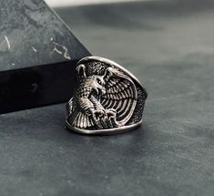 Stunning 925 Sterling Silver Thumb Ring with Eagle,Adjustable Design for Comfort, Unique Boho Chic Statement Jewelry,Perfect Gift For Him NEXT DAY SHIPPING! SHIPMENT Standart Shipping--------- USA 3-12 DAYS UK  3-12 DAYS AU  3-12 DAYS DE  3-12 DAYS FR  3-12 DAYS EUROPEAN COUNTRIES  3-12 DAYS ASIAN COUNTRIES  3-12 DAYS Express Shipping--------- USA 3-5 DAYS UK  3-6 DAYS AU  3-6 DAYS DE  3-6 DAYS FR  3-6 DAYS EUROPEAN COUNTRIES  3-6 DAYS ASIAN COUNTRIES  3-6 DAYS NEXT DAY SHIPPING! A wonderful gif Sterling Silver Thumb Rings, Thumb Rings Silver, Asian Countries, Thumb Ring, Perfect Gift For Him, European Countries, Thumb Rings, 12 Days, Rings Statement