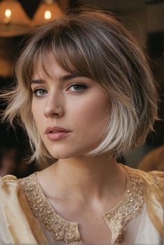 Thick Bob With Bangs, Bob Cut With Curtain Bangs, Bob Curtain Bangs, Bubble Bob, Short Bob With Fringe, A Bob Haircut, Hair Cuts 2017, Haircuts 2024