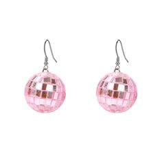 PRICES MAY VARY. Disco Ball Earrings for Women--These 70s Disco Ball earrings are made of acrylic material and alloy hook,which is very light and easy to wear.The Neon Disco Ball earrings are 3.0cm*3.0cm,suitable size to match your face, make you more charming 70s Jewelry for Women--These Retro Disco Ball Earrings are the epitome of 1960s fashion.These Disco Ball dangle earrings are represent staunch and purity,they will give you a certain encouragement Disco Ball Dangle Earrings--70s Earrings f 80s Halloween Costume, Neon Disco, 80s Halloween Costumes, 80s Halloween, Disco Ball Earrings, 70s Earrings, Colorful Mirror, 70s Jewelry, Retro Disco