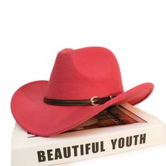 How many of you strive to spruce up your lifestyle? Opt for this cowboy hat. It is designed to provide extra sun protection with its wide brim feature, making it perfect for outdoor activities. This formal cap, made of high-quality wool, is highly appreciated by both boys and girls for its solid pattern work. A total necessity for your and your little one's wardrobe! Wide Brim Sun Hat For Ranch, Country Style Wide Brim Felt Hat For Outdoor, Adjustable Wide Brim Felt Hat For Rodeo, Casual Sun Hat With Flat Brim For Western-themed Events, Casual Flat Brim Sun Hat For Western-themed Events, Western Style Travel Bucket Hat, Country Style Wide Brim Fedora For Outdoor, Adjustable Wide Brim Fedora For Rodeo, Western Style Short Brim Felt Hat For Beach