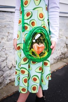 Jelly Avocado Handbag 🥑 Gear up for summer with our Avocado Jelly Bag collection is super fun, freshhh, and cute! ;) Comes with an adjustable strap, semi-transparent body, zipper closure, and fun, bold colors to spice up any outfit! Dimensions: 6.5″ x 3″ x 8″ (16.5 x 7.6 x 20.3 cm) Summer School Bags Made Of Plastic, Summer School Plastic Bags, Plastic School Bags For Summer, Trendy Summer Bags With Clear Strap, Summer Crossbody Shoulder Bag With Clear Strap, Trendy Summer Bag With Clear Strap, Trendy Clear Shoulder Bag For Summer, Green Summer Shoulder Bag With Zipper Closure, Summer Clear Shoulder Bag For School