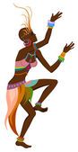 Mujer africana bailando danza ritual — Ilustración de stock #89558962 Ritual Dance, Costume Africain, Cd Design, Dancers Art, Clay Wall Art, Colouring Printables, National Costume, African Masks