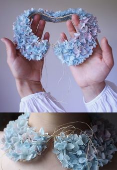 Dried Flower Embroidery, How To Dry Flowers, Tulle Embroidery, Favourite Flowers, Handmade Flowers Fabric, Dry Flowers, Preserved Flowers, Fabric Flowers Diy, Fantasy Gowns