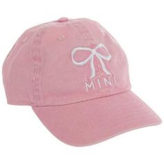 Size: Youth Unisex One Size Fits Most Material: Fabric, Plastic & Metal Color: Pink & White Quantity: 1 Look super cute when you wear this adorable Mini Youth Pink Baseball Cap! This pink baseball cap features a white bow embroidered on the front. Underneath this bow, there is the word "Mini" embroidered in white print. The wide brim will help keep the sun out of your eyes, while the adjustable strap on the back will ensure a comfortable fit. Put this hat on before going on a fun outing with you Wearable Art Fashion, Pink Baseball Cap, White Bow, Metal Color, Wide Brimmed, Wearable Art, Your Eyes, Fashion Art, Baseball Cap