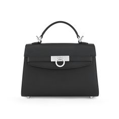 Inspired by Grace Kelly's enduring style, the Grace Top Handle Bag is meticulously crafted from premium USA full-grain textured calfskin leather, ensuring both durability and elegance. Its timeless and versatile design features a thoughtfully structured interior that comfortably accommodates all your everyday essentials. Whether day or night, you'll find yourself instinctively reaching for this chic and easy-to-wear masterpiece. Parisa Wang, Body Top, Beautiful Handbags, Find Yourself, The Grace, Purses Designer, By Grace, Grace Kelly, Small Wallet