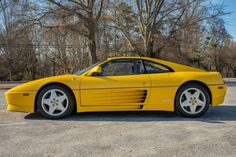 This 1992 Ferrari 348 TS spent time in California and Washington before the seller's purchase in 2021, and it now shows 35k miles. The car is powered by a 3.4-liter DOHC V8 linked with a dogleg five-speed manual transaxle and a limited-slip differential, and it is finished in Giallo Modena over Nero Connolly leather upholstery. Features include a removable roof panel, Tubi exhaust system, 17" five-spoke alloy wheels, a gated shifter, and power windows. This 348 is offered with manufacturer's ...