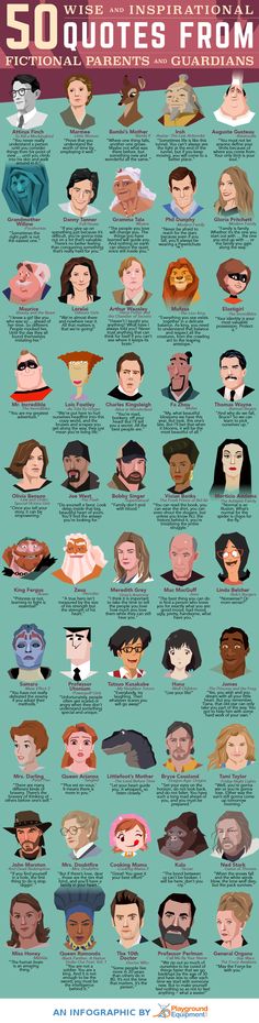 an illustrated poster with many different types of people