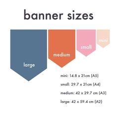 a diagram showing the size and width of different items