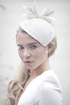 Bridal Millinery, Pillbox Hats, Small Veil, Birdcage Veil Wedding, Veil Fascinator, Hat Veil, Bridal Hats, Bridal Birdcage Veils, Bespoke Hats