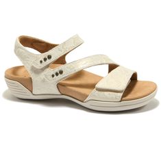 A unique sandal that perfectly blends style and comfort, the Denia offers three fully adjustable hook-and-loop straps, a breezy open-toe, and an insole that keeps feet feeling great all day. From Halsa. White Open Toe Sandals With Arch Support, Comfortable White Sandals With Adjustable Strap, Adjustable White Sandals With Heel Loop, White Open Toe Slingback Sandals With Arch Support, Adjustable Double Strap Comfortable Sandals, Comfortable Adjustable Double Strap Sandals, Comfortable Adjustable Open Toe Sandals, Comfortable Open Toe Sandals With Adjustable Straps, White Open Toe Sandals With Adjustable Straps