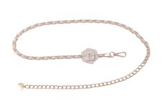 Elevate any ensemble with this exquisite gold chain belt adorned with delicate pearls and a charming floral decal, infusing your look with timeless elegance and feminine allure. Elegant Gold Chain Belt Fashion Accessory, Elegant Gold Pearl Chain Belt, Elegant Gold Chain Belt, Elegant Formal Chain Belt With Adjustable Chain, Elegant Gold Chain Belt For Formal Occasions, Elegant Adjustable Chain Belt For Formal Occasions, Elegant Formal Gold Chain Belt, Elegant Gold Chain Belt As Gift, Elegant Spring Jewelry With Adjustable Chain