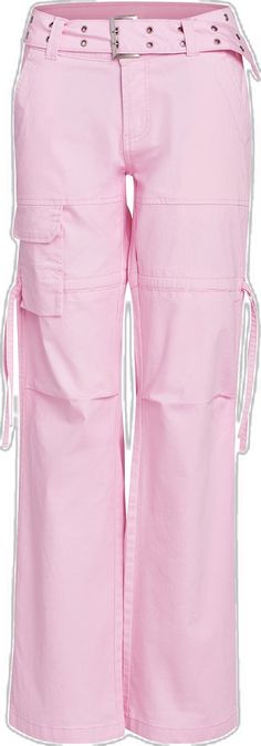 Trendy Pink Parachute Pants, Trendy Pink Pants With Pockets, Trendy Pink Parachute Pants For Spring, Pink Straight Cargo Pants For Summer, Pink Casual Parachute Pants For Summer, Casual Pink Jeans With Pockets, Casual Pink Parachute Pants For Summer, Trendy Pink Parachute Pants With Pockets, Casual Pink Cargo Jeans With Pockets