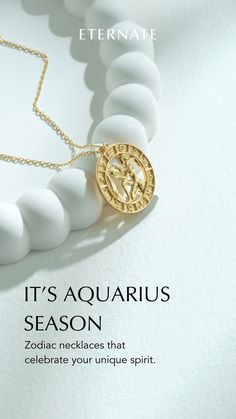 A captivating collection to celebrate the visionary and innovative spirit of Aquarius with jewelry that mirrors their unique personality. Our carefully curated pieces embody the essence of Aquarius's creativity and free-spirited nature. Each item is a work of art, just like the Aquarius in your life and this collection is a tribute to their unapologetic originality. Explore 'Gifts for Aquarius' and find the perfect expression of appreciation for these one-of-a-kind souls. Aquarius Today, Aquarius Season, The Aquarius, Zodiac Jewelry, Zodiac Necklaces, Free Spirited, Free Spirit, Jewelry Organization