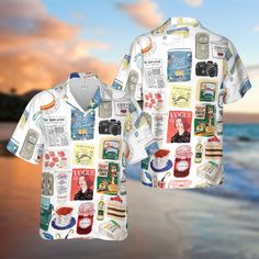 "A Hawaiian shirt is a breezy, summer essential - Perfect for trips to wear on vacation to tropical destinations. -----𝐏𝐑𝐎𝐃𝐔𝐂𝐓----- - Material: 100% woven polyester fabric offers outstanding durability, insulation, and wrinkle resistance. This lightweight, breathable, moisture-wicking fabric is perfect to keep you cool - during the summer. - Simple and comfortable button closure makes it easy to style and layer with other trendy items. - Signature open Cuban collar with short sleeve and relaxed fit looks casual and fashionable. * Processing time: 4 - 7 processing days * Shipping time: 3 - 5 business days * Made in the Vietnam -----𝐇𝐎𝐖 𝐓𝐎 𝐎𝐑𝐃𝐄𝐑----- 1-) Please, check and review all photos 2-) Choose your t-shirt size and enter your request in the personalization option 3-) Funny Hawaiian Shirts, Trendy Items, Tropical Destinations, Summer Essential, Summer Family, Family Matching, Summer Essentials, Beach Party, Moisture Wicking Fabric