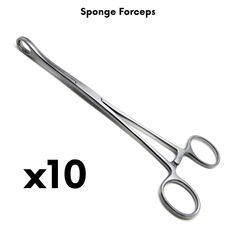 Forester Ballenger Sponge Forceps Straight Surgical Medical Use Instruments Sponge holding forceps are used during surgical procedures to hold sponges and swabs. They have a ratchet mechanism towards the handles and have looped serrated jaws. Our  swab pliers  or  sponge pliers  are ideal for cleaning or applying ointments or iodine. They are very versatile and are sometimes used by piercers as a tool to fix skin folds in order to pierce them. Our  Foerster-Ballenger pliers  , which are already used in numerous piercing studios, are particularly suitable for this. Sponge holding forceps or sponge forceps as they may be called are instruments that are used by doctors to hold on to sponges and/or swabs while conducting their medical procedure. Gynecology is amongst the most common field in w Piercing Tools, Skin Folds, Surgical Procedures, Piercing Studio, Surgical Instruments, Cotton Swab, Paramedic, Handles, Medical