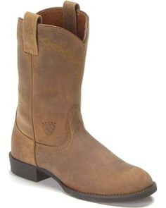 Ariat Heritage Roper Boot 134.99* leather distressed round toe 9sh sz7.5 11/18 Womens Ariat Boots, Womens Ariat, Womens Cowgirl Boots, Womens Black Booties, Wedding Boots, Roper Boots, Ariat Boots, Hiking Boots Women, Cowgirl Boots