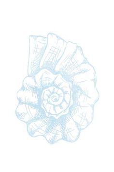 a drawing of a flower on a white background