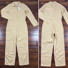 Outerknown Women's Size Small Sand Tan Station Jumpsuit Coveralls, 84% Organic Cotton 18% Linen, No Stretch, Zipper Front, Pockets, Collared New With Tags Pictures Show Full Details And Measurements Thanks For Looking :) Front Zipper, Pant Jumpsuit, Jumpsuit Romper, Organic Cotton, Pants For Women, Jumpsuit, Womens Sizes, Size Small, Zipper