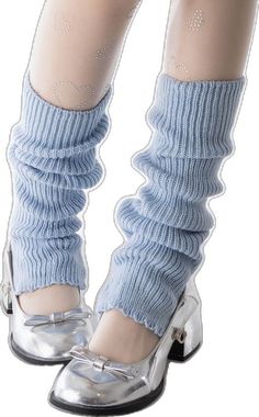 Winter Acrylic Socks, Casual Acrylic Winter Socks, Casual Acrylic Socks For Winter, Thick Acrylic Casual Socks, Trendy Knitted Socks For Spring, Winter Knitted Solid Color Leg Warmers, Winter Solid Color Knitted Leg Warmers, Winter Knitted Solid Leg Warmers, Casual Knitted Footless Socks