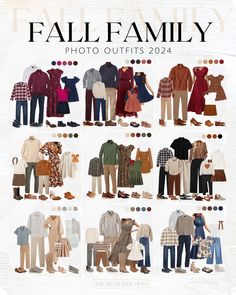 an image of family photos and clothes