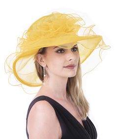 PRICES MAY VARY. Material: high quality organza, the hat is comfortable, lightweight and breathable, also easy to restore shape One size . Hat circumference: 22.5-22.6inch / 56cm-58cm. Drawstring adjuster inside. That is a perfect accessory for any daily clothing and formal full dress, any season, trend and occasion. Perfect for any outdoor sports and activities. Perfect for beach, park, horse racing festival, hiking or outside activities. Keep the sunshine away from your skin and offers great p Elegant Solid Color Cloche Hat For Spring, Adjustable Summer Sun Hat For Party, Adjustable Sun Hat For Summer Party, Elegant Gold Sun Hat For Summer, Chic Party Sun Hat For Spring, Elegant Hats One Size Fits Most, Chic Summer Church Mini Hats, Wide Brim Hat For Spring Party, Summer Party Cloche Sun Hat