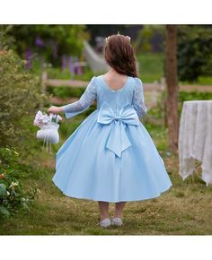 Get 10% off now! Buy sky blue high low lace girls party dress with long sleeves at cheap price online. Free stable shipping and pro custom service since 2009. Fitted Princess Dress With Lace Sleeves For Party, Light Blue Long Sleeve Dress For Prom, Spring Party Princess Dress With Lace Sleeves, Spring Party Princess Dress With Long Sleeves, Spring Party Long Sleeve Princess Dress, Elegant Light Blue Princess Dress For Spring, Long Sleeve Lace Princess Dress For Dress-up, Princess Lace Dress With Long Sleeves, Long Sleeve Lace Princess Dress