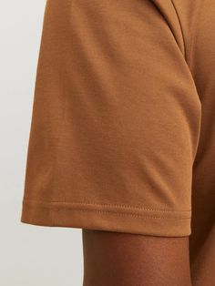 Plain Polo Polo | Dark Brown | Jack & Jones® Plain Shirt, Plain Shirts, Chino Shorts, Shirt Collar, Jack Jones, Jeans Shorts, Dark Brown, Polo Shirt, Organic Cotton