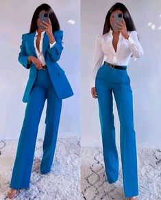 Elegantes Business Outfit, Chique Outfit, Fashionable Work Outfit, Lawyer Outfit, Stylish Work Attire, Chique Outfits, Professional Outfits Women, Business Outfits Women, Business Casual Outfits For Work