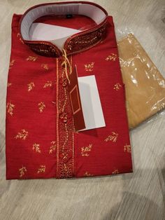 This listing is 1 full set of Kurta Pajama in specified color for Men.  Men's Kurta Pyjama with work. The sizes are available. Please measure your chest around and order accordingly. Kurta comes with pyjama made from 100% pure quality fabric with exceptionally accurate neat and durable stitching. This is Ideal for all your formal occasions. You will look natively executive anytime you put on this wear. Type :- Full Stitched Wash Care :- Dry Clean Only Wedding kurta, marriage kurta, regular kurta Fitted Sherwani For Puja During Diwali, Traditional Drape Unstitched Suit For Festivals With Dabka, Traditional Long Sleeve Sherwani For Puja, Festive Semi-stitched Sherwani With Cutdana, Festival Semi-stitched Sherwani With Cutdana, Festival Sherwani With Cutdana Semi-stitched, Festive Sherwani With Cutdana, Festive Sherwani With Cutdana For Diwali, Traditional Bandhgala For Puja And Festivals