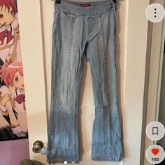 Like New Never Worn Size- S/26 Miss Sixty Jeans, Miss Sixty, Jeans Color, Colored Jeans, Bootcut Jeans, Jeans And Boots, Boot Cut, Color Blue, Women Jeans