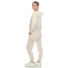 Our 2 Piece Velour Tracksuit Set, the perfect combination of style and comfort for any casual occasion. This set includes a stylish jacket with a hoodie and full front zip, as well as coordinating jogger pants that are ankle-length with cuffed hems. Crafted from high-quality velour fabric, offering a soft and luxurious feel against your skin. The velour material not only looks stylish but also ensures supreme comfort. Hooded Athleisure Activewear For Lounging, Cotton Activewear With Drawstring Hood For Loungewear, Solid Color Athleisure Tracksuit For Lounging, Cotton Tracksuit For Lounging, Athleisure Tracksuit Hoodie For Loungewear, Athleisure Tracksuit For Lounging, Solid Cotton Tracksuit For Lounging, Casual Solid Color Tracksuit For Lounging, Sporty Cotton Tracksuit For Lounging