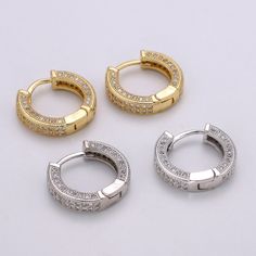 Comment Down Below Which Color You Would Like Gold Or Silver Lever Back Fastening Nickel Free And Lightweight 24k Gold Plated Silver Plated Hoop Earrings For Anniversary, Thick Hoop Earrings, Cross Earrings Studs, Triangle Studs, Butterfly Earrings Stud, Stylish Earring, Gold Filled Earrings, Beaded Dangle Earrings, Crystal Drop Earrings