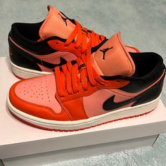 Brand New In Box, Never Used. Pink Custom Sneakers For Sports With Branded Heel, Nike High Top Shoes, Nike Air Max Black, Air Max Classic, Pink And Black Nikes, Nike Air Max 2090, Nike Air Max Excee, New Nike Air Force, Nike Waffle