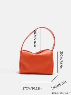 BagForLove - Stylish and Sleek Underarm Pouch Product Description Color Orange Type Square Bag Bag Size Medium Pattern Type Plain Closure Type Zipper Composition 100% Polyester Material PU Leather Size Chart INCH CM Strap Length Bag Length Bag Width Bag Height Handle Height 19.7 inch 10.6 inch 5.1 inch 7.9 inch 9.8 inch Strap Length Bag Length Bag Width Bag Height Handle Height 50 cm 27 cm 13 cm 20 cm 25 cm Details Pictures Similar Products h2 { text-align: center; } /* æ¢è¡ */ li{ white-space Orange Bag, Word Wrap, Bag Bag, Square Bag, Color Orange, Polyester Material, Arm Band, Bags Shoulder, Orange Color