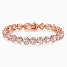 Make heads turn with the best selling Verano Moments Rose Gold Bracelet. Featuring excellent craftsmanship, the sparkles in rose gold setting look stunning for any event or gathering. Free Shipping Premium Quality Guaranteed Delivery Material: 14k gold-inlaid/CZ diamonds Stone: crystal Size: 7.5 inches Metal: copper High-performance material, preventing any fading or tarnishing. Rose Gold Diamond Bracelet, Rose Gold Bridal Jewelry, Bracelets Diamond, Gold Bridal Jewellery Sets, Bangle Jewelry, Gold Jewelry Sets, Bridesmaid Jewelry Sets, Diamond Bangle, Rose Gold Bracelet