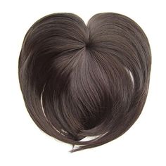 Women Silky Clip-On Hair Topper Wig Heat Resistant Fiber Wig Fashion Hair Wig G Features: This Hair Toppers Easily Cover Sparse Hair! Hexagonal interwoven networks. Arc inner mesh design. It is a hairpiece, not a fully wig, anyone won't know you are wearing anything. Perfect solutions to conceal thin hair, gray hair, hair loss. For those who need a little more coverage and length but are not ready to wear a fully wig. Human hair top hairpieces for women is an easiest and quickest way to get rid of embarrassment in crown without causing damage to your own hair. If you are bothered by thinning, grey hair or even hair damage in top, then this product is exactly for you. It blends seamlessly into your nature hair, so you never have to worry about your friends or clients knowing your secret. Th Dunner Wordend Haar, Hairpieces For Women, Hair Topper, Magic Hair, Short Straight Hair, Synthetic Hair Extensions, Normal Hair, Hair Toppers, Cc Cream